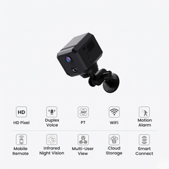 ClearShot Pro Smart PTZ Camera – 360° Wireless Security Camera with Night Vision