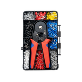 YTH-TC01 Tubular Terminal Crimping Kit Tool | 0.25–10mm² Ferrule Wire Crimper with Adjustable Pressure