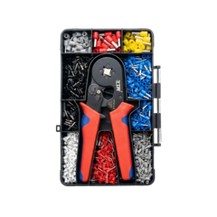 YTH-TC01 Tubular Terminal Crimping Kit Tool | 0.25–10mm² Ferrule Wire Crimper with Adjustable Pressure